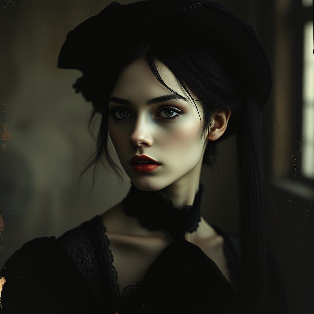 Ethereal Portrait Inspired by Roversi's Style