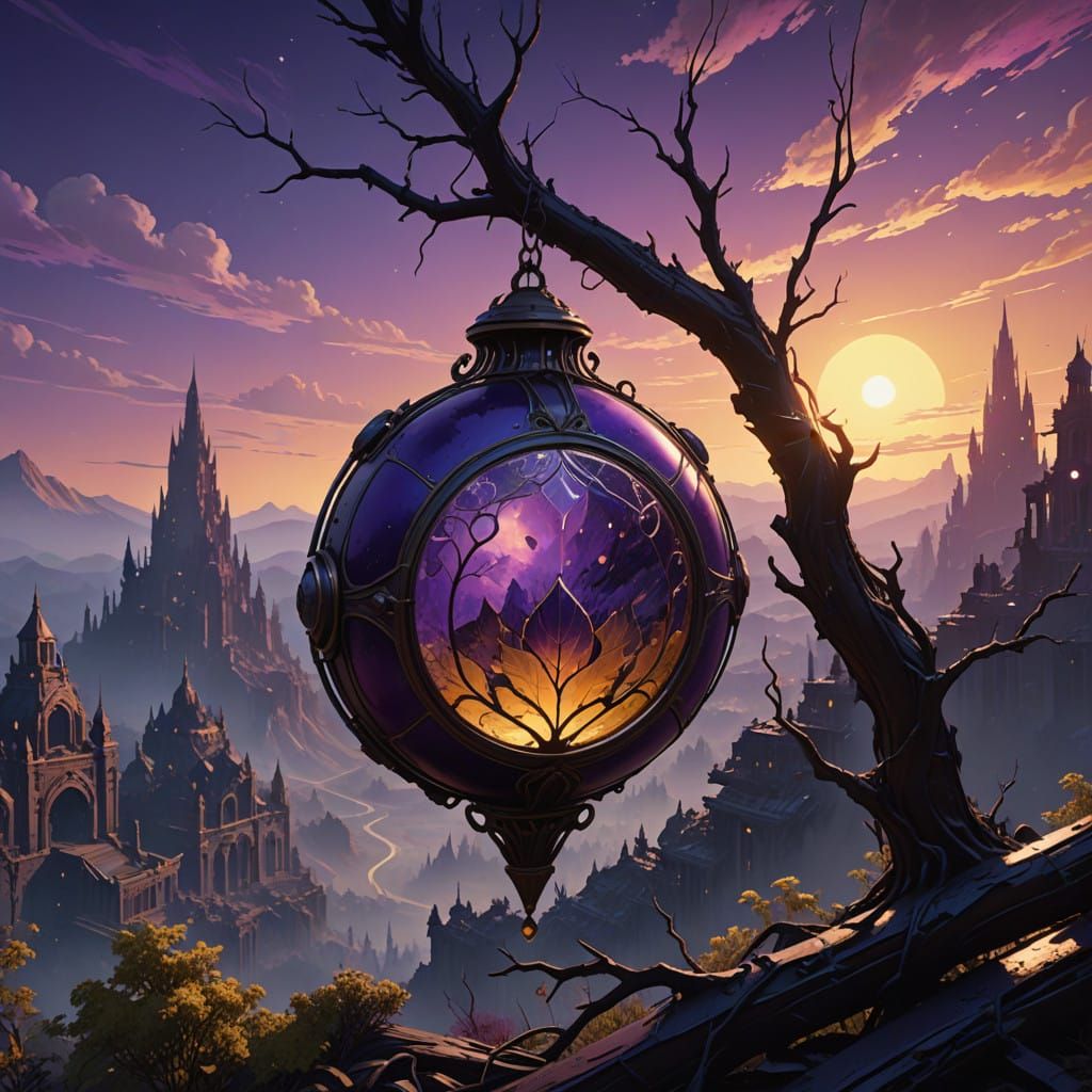 Abandoned Water Apple in a Post-Apocalyptic LA Landscape