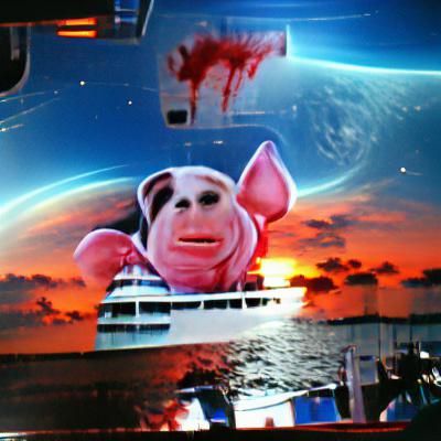 Stormy Seas: A Small Boat Overwhelmed