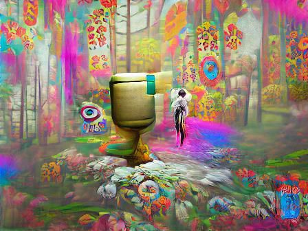 Psychedelic Surrealism: A Colourful 8k Photoillustration