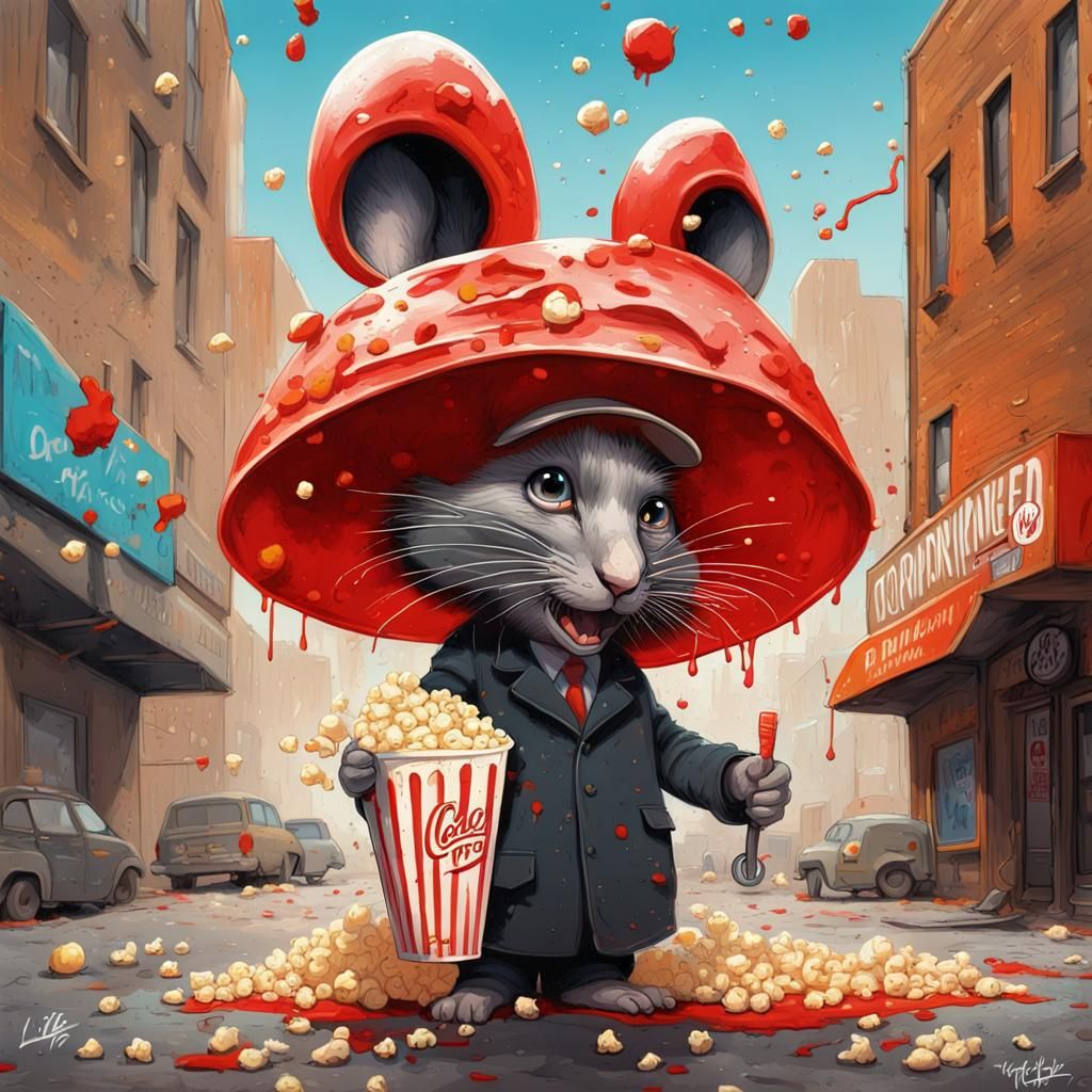 Oppenheimer Wins: Graffiti Art at Golden Globes