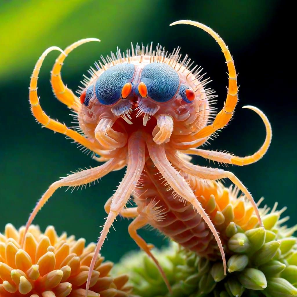 Abstract Biological Forms Generated by AI