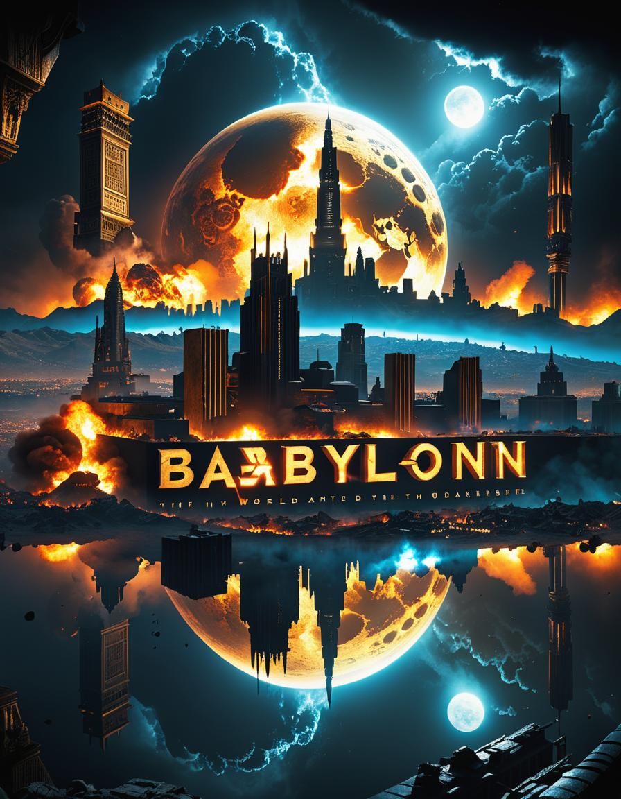 Babylon as Apocalyptic 3D Game Cinematic