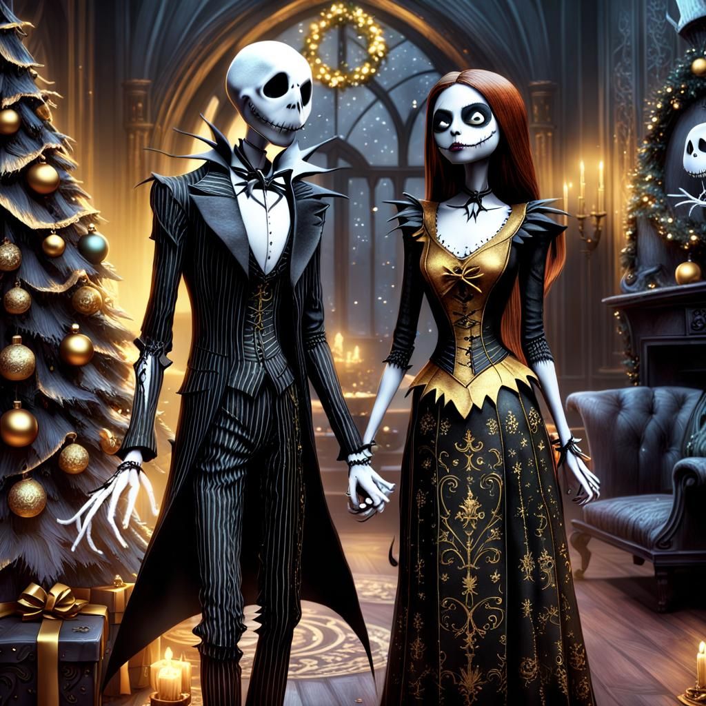 Jack and Sally: Dark Fantasy Christmas
