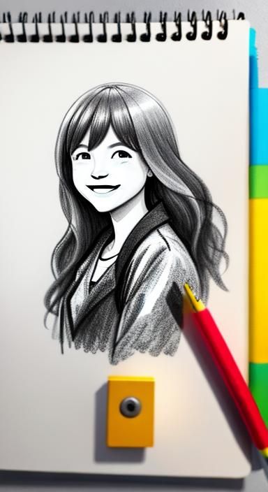 Friendly Smiling Sketches ...