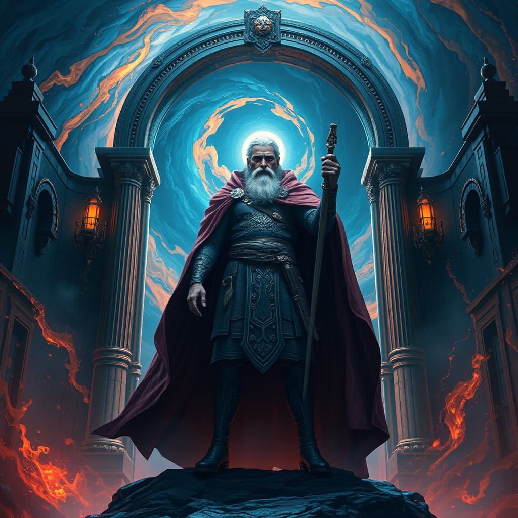 Majestic Dante at Mystical Realm Gates