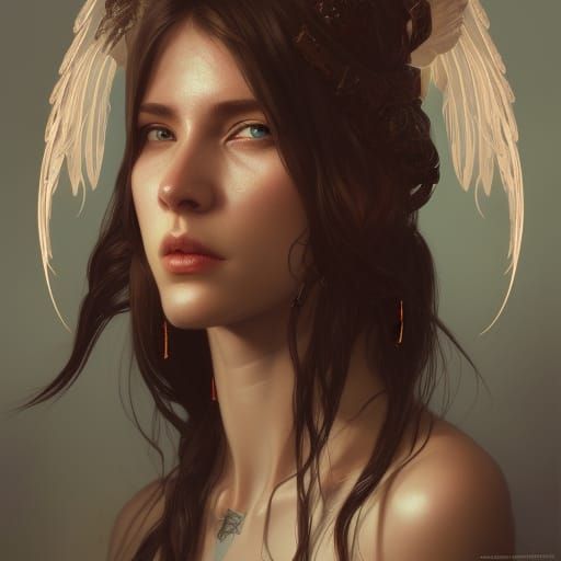 Angel of Death: Hyperdetailed Portrait in Unreal Engine