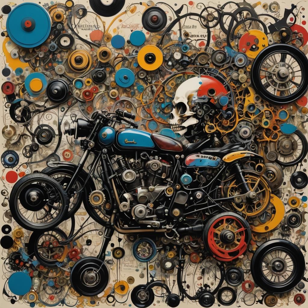 Punk Rock Elf in Psychedelic Forest