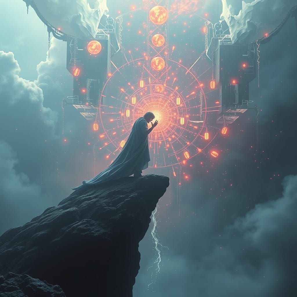 Quantum Love Transcending Reality in Epic Cinematic Style