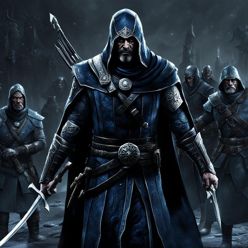 Cinematic Assassin's Prophecy of Death and Remembrance