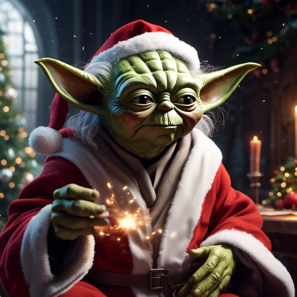 Yoda Claus: A Festive Force Awakens
