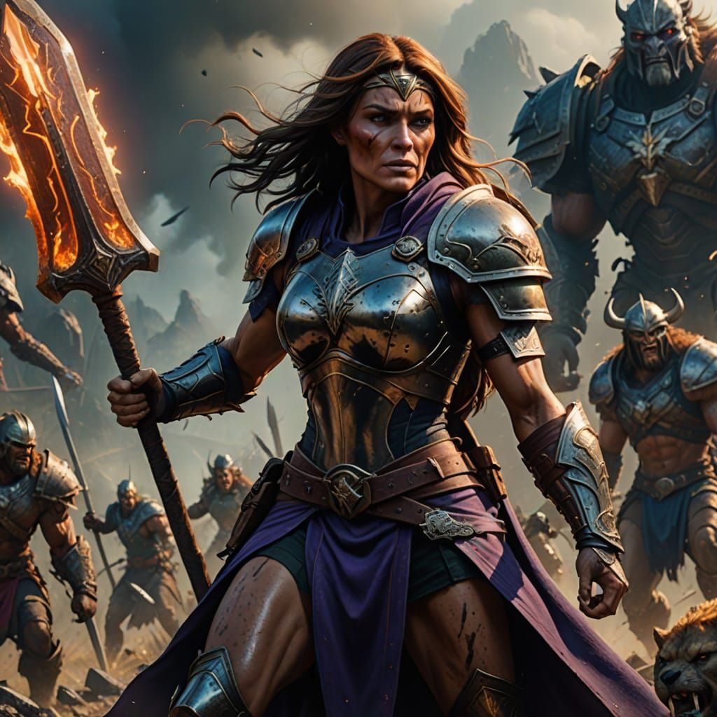 Fierce Barbarian Caitlyn Jenner Battles Trump and Musk in Ep...