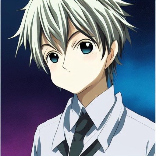 Anime Man Portrait