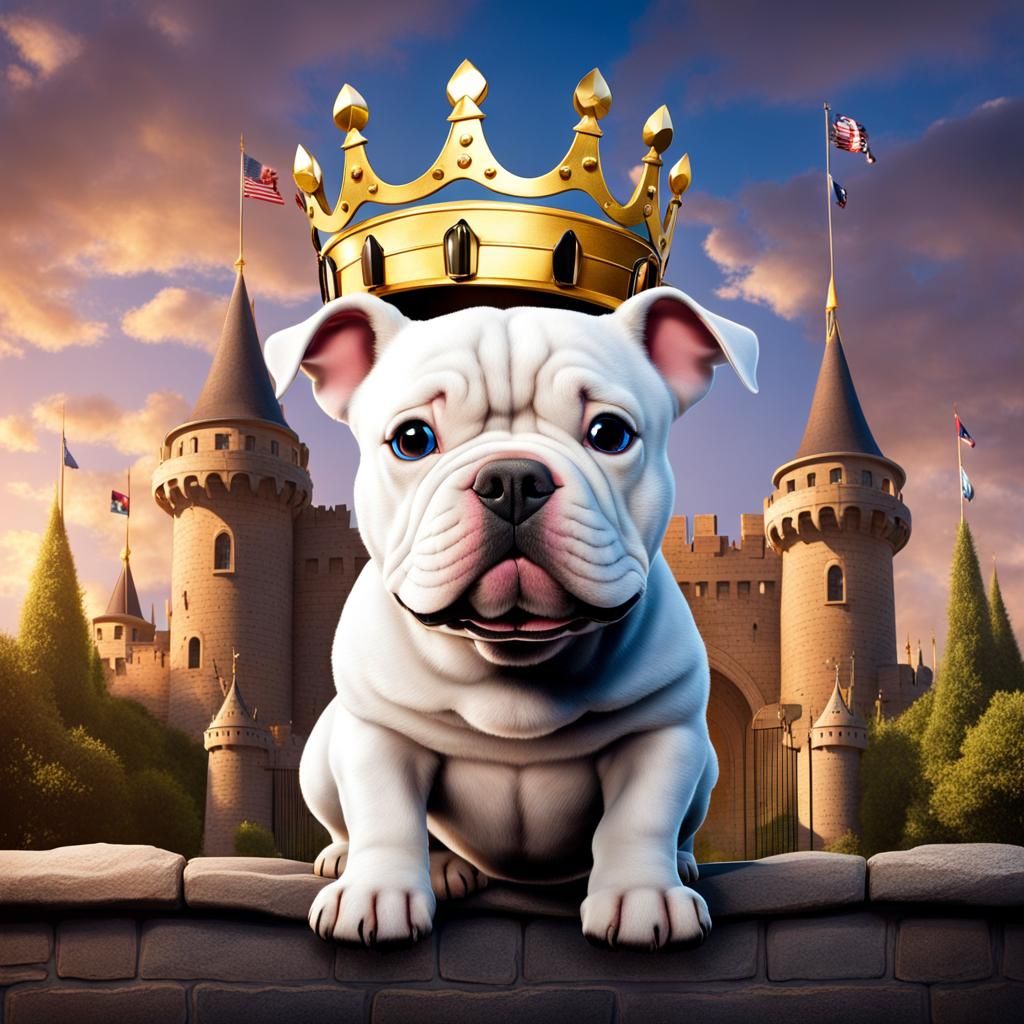 Fiona: Puppy Princess, Disney Pixar Style Poster
