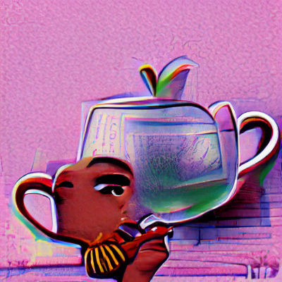 Classic Tea Pot Illustration