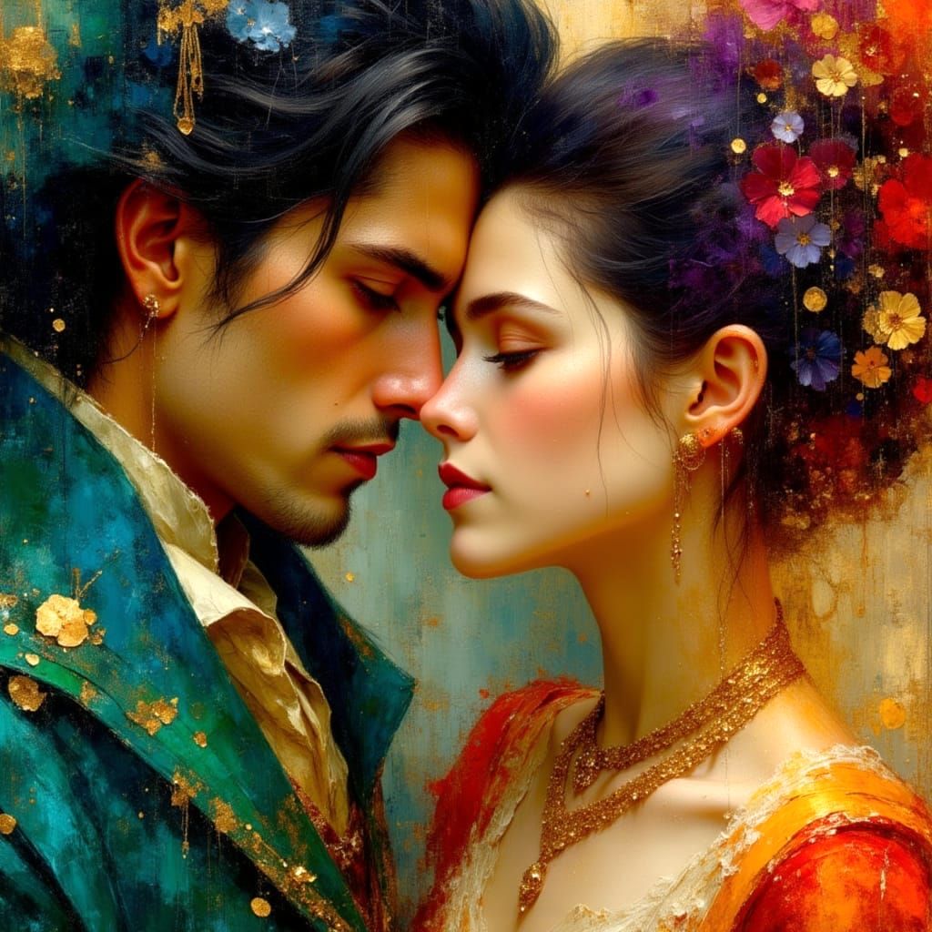 Pirate Royalty Portrait in Vibrant Digital Painting