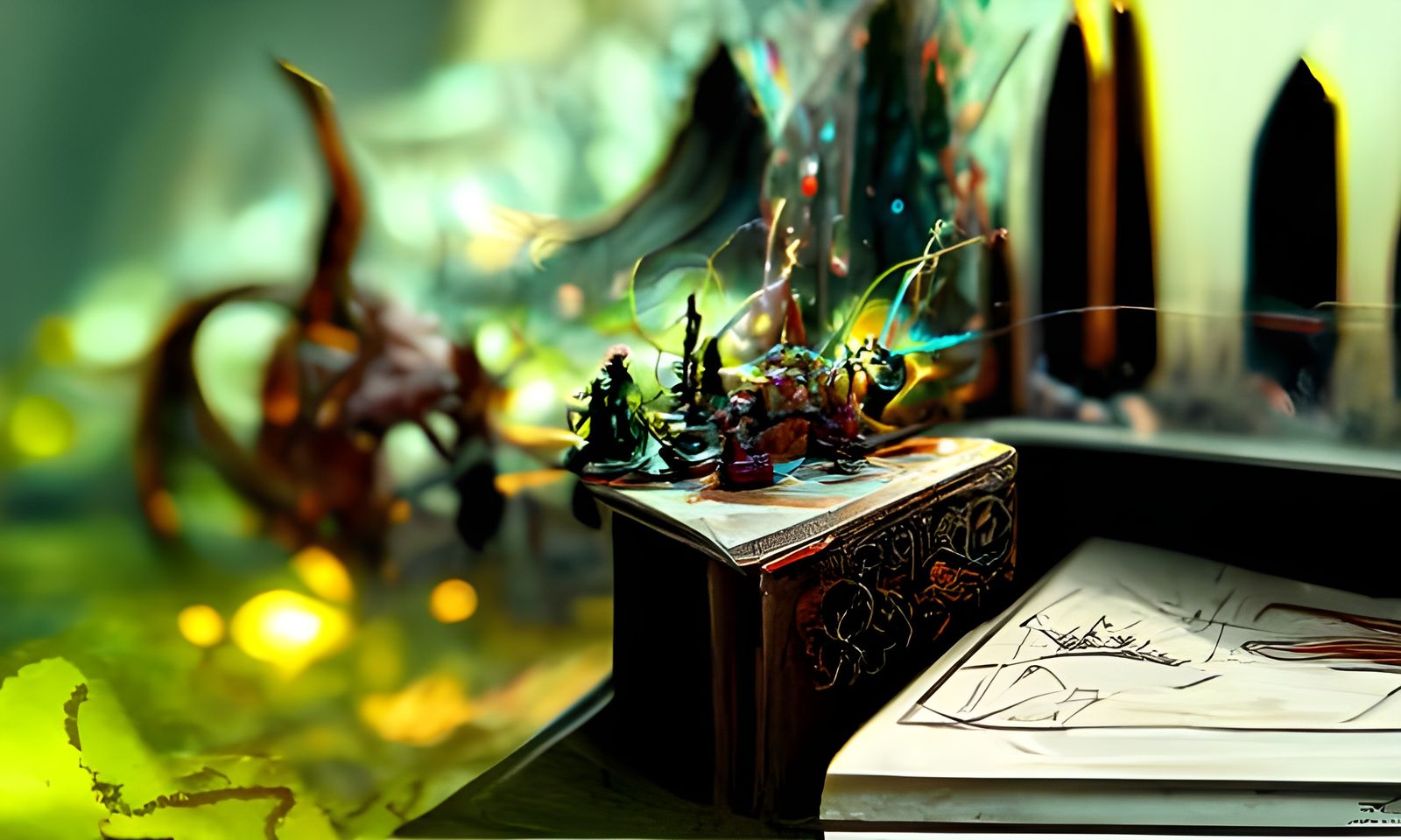 Epic Dungeons and Dragons Fantasy Art