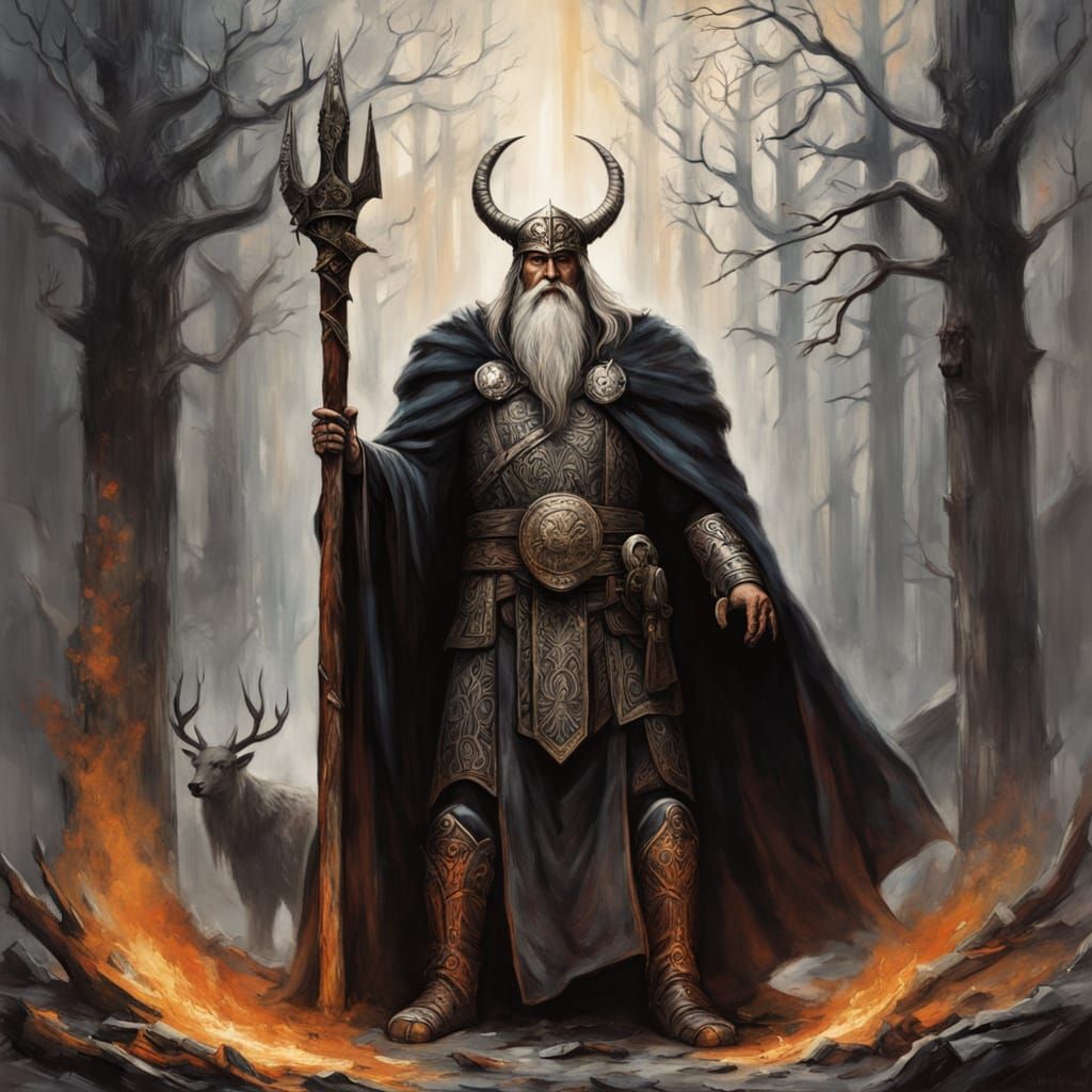 The Humbling of God in Dark Romantic Nordic Baroque Style