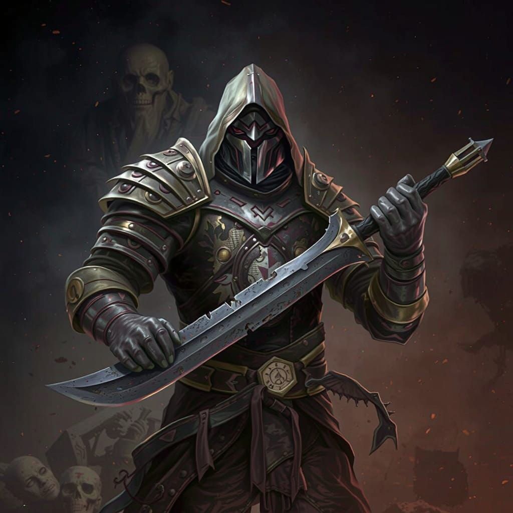 Warrior's Fading Glory in Dark Fantasy Realism