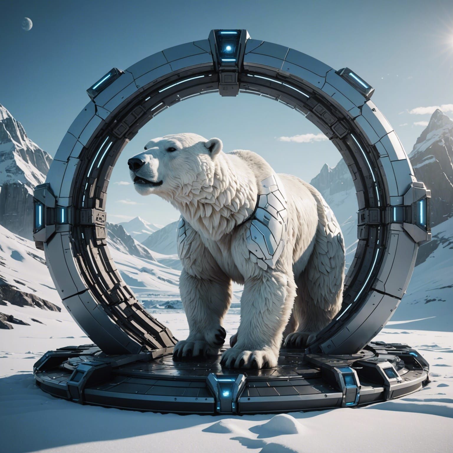 Polar Bears Use Stargate to New World
