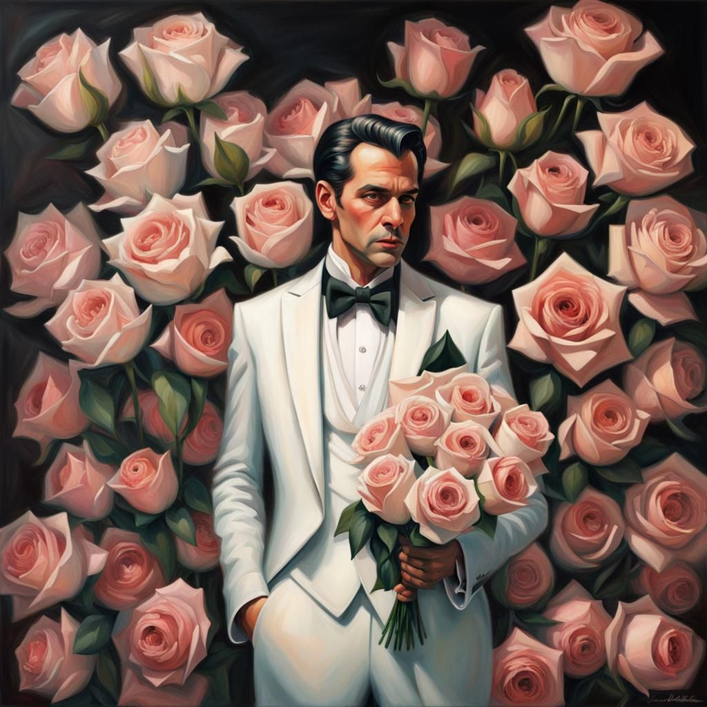 Heartwarming Opera Scene in Oil Painting Style