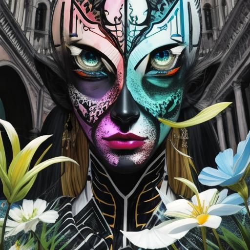 Abstract AI Image of the Concept 'Pretty'