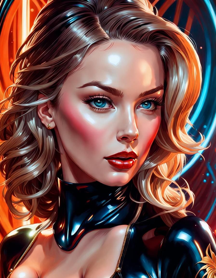 Lustrous Allure ⚜ Latex Elegance III