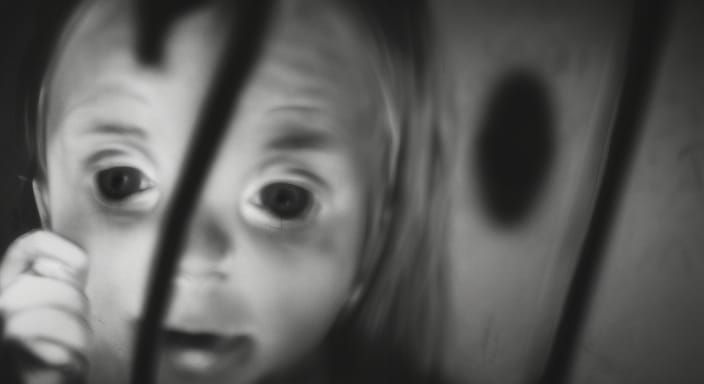 Eerie Family Portrait Hides the Devil: High-Resolution Photo...