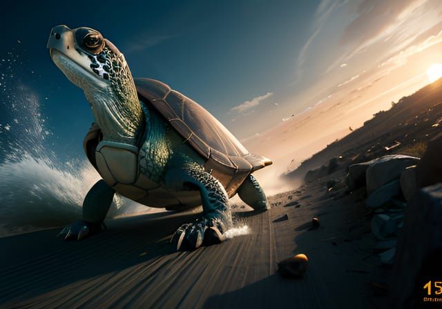 Abstract Explosion of Vibrant Colors