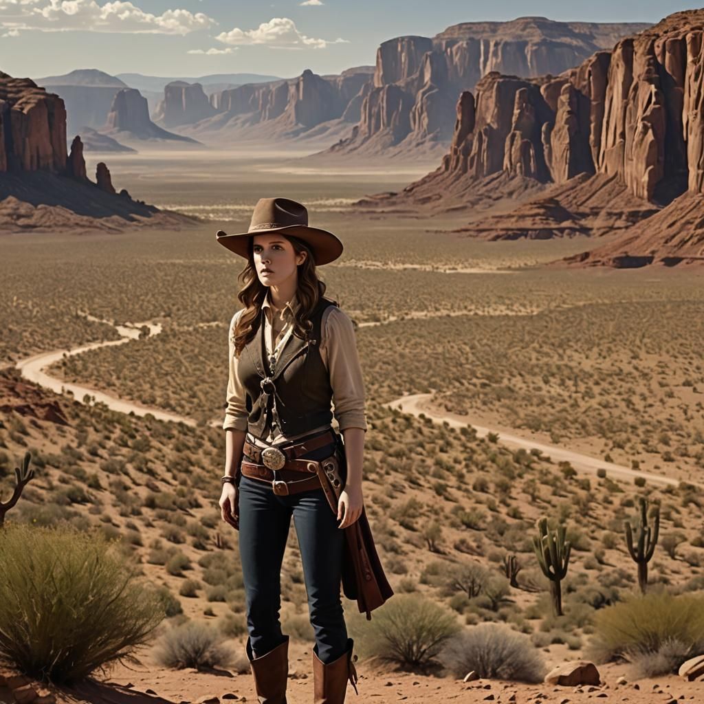 Anna Kendrick as Western Heroine in Epic Desert