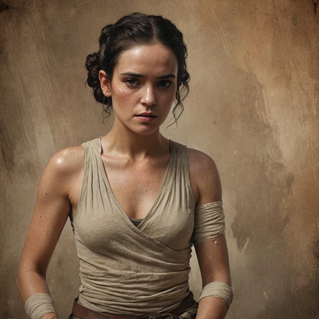 Rey Skywalker, age 14