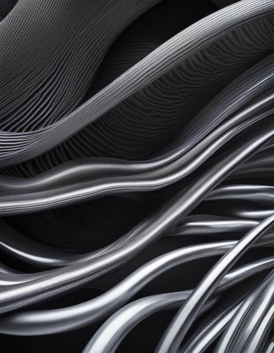 Intricate Layers with Holographic and Reflective Surfaces
