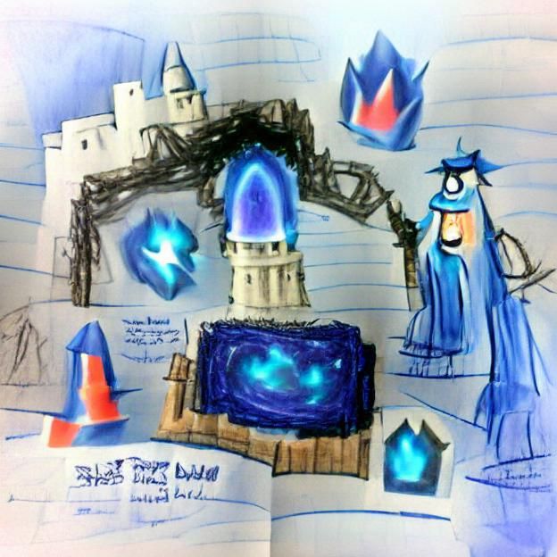 Castle in the Stars: A Cosmic Dreamscape