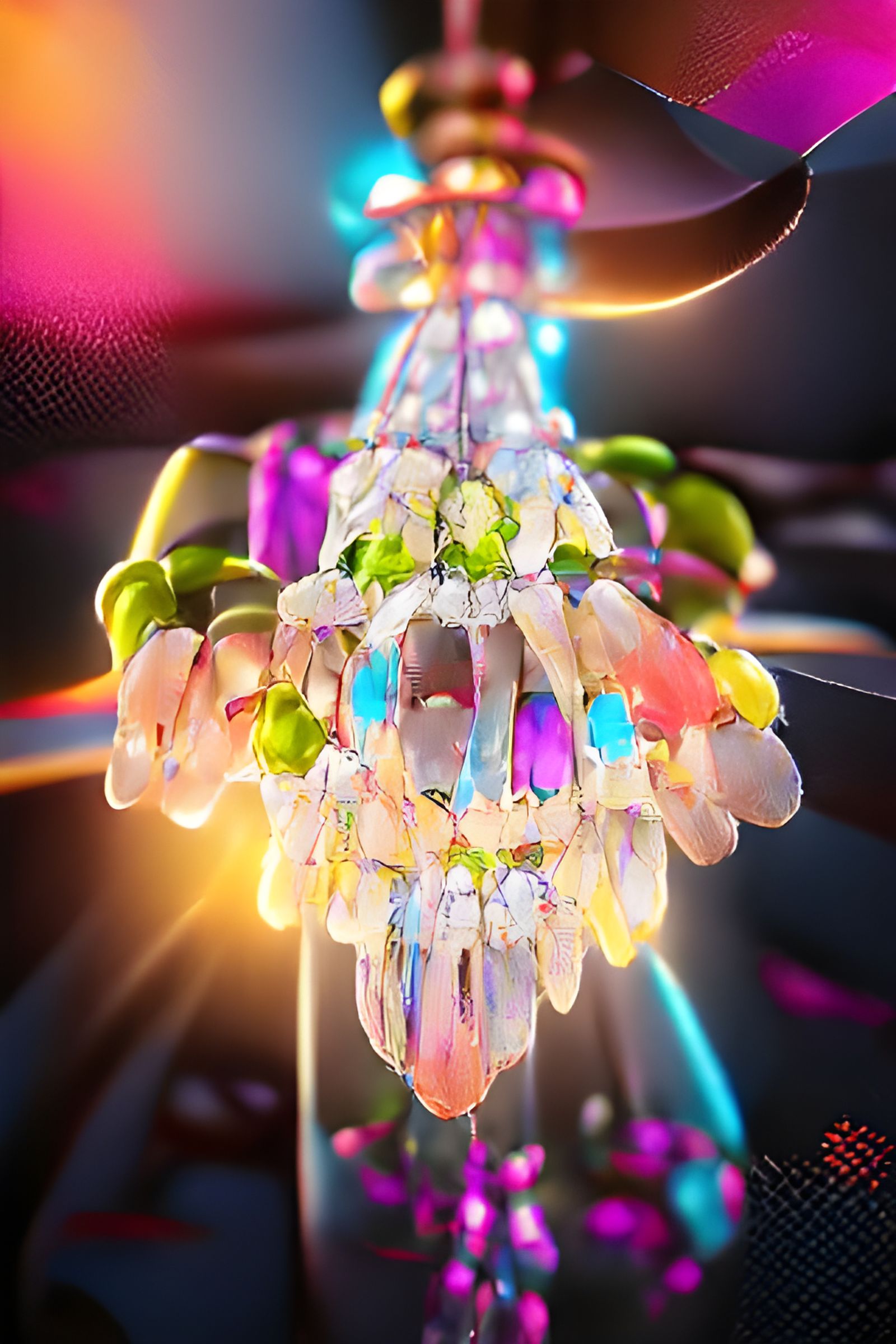 Gemstone Chandelier