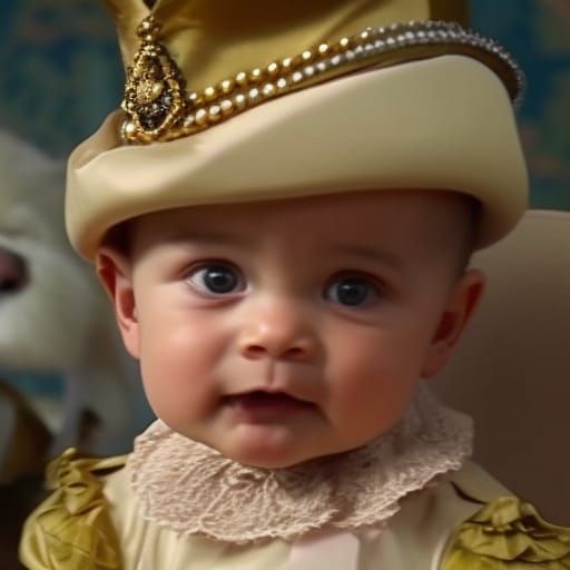 Terrified Boy in Awe, Detailed Matte Painting