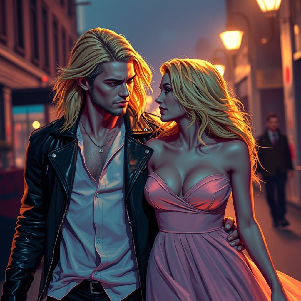 Love in Neon City Nights