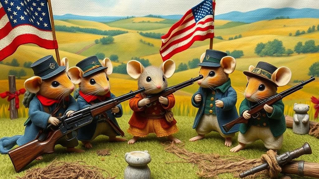 The mice at war collection - American Civil War  1861 – 1865