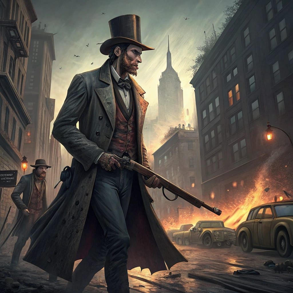 Lincoln vs Zombies in Apocalyptic New York