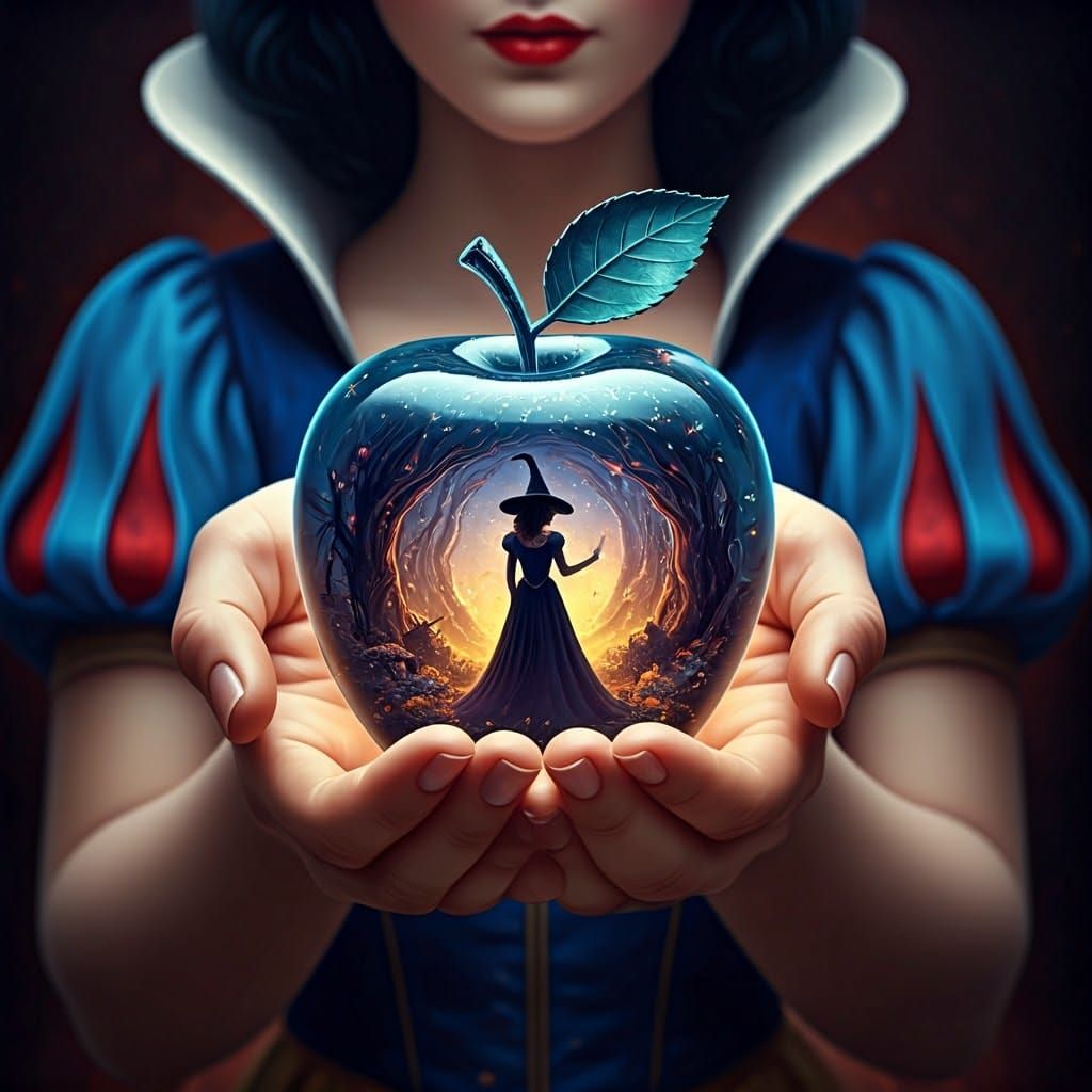 Snow White captured Witch