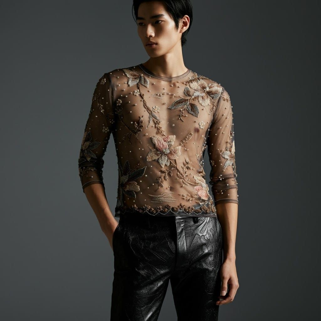 花與皮革    @CINAIMI-luan. Haute couture Bettina G , fall- winte...