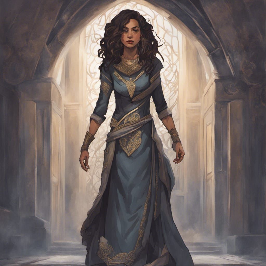 Jasnah Kholin Digital Portrait from The Way of Kings