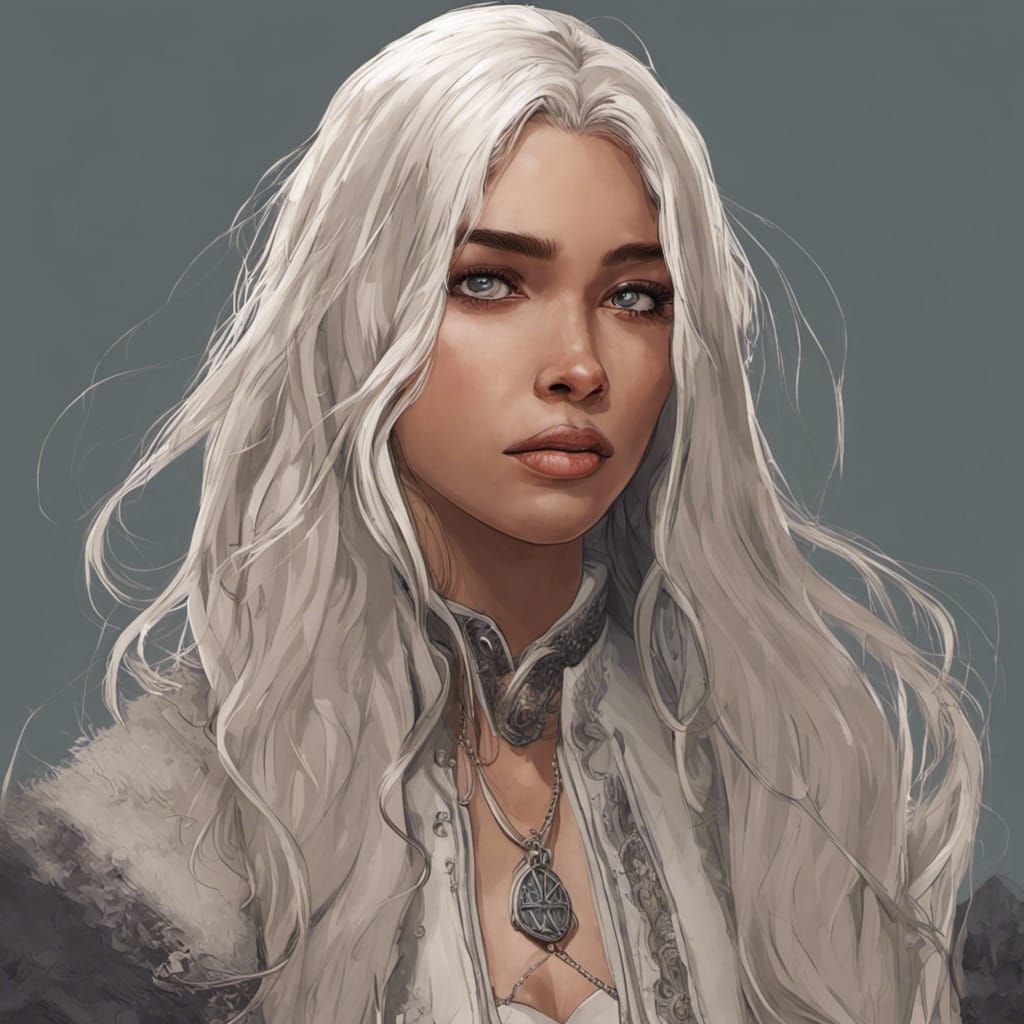 Elegant Jasnah Kholin Portrait from The Way of Kings