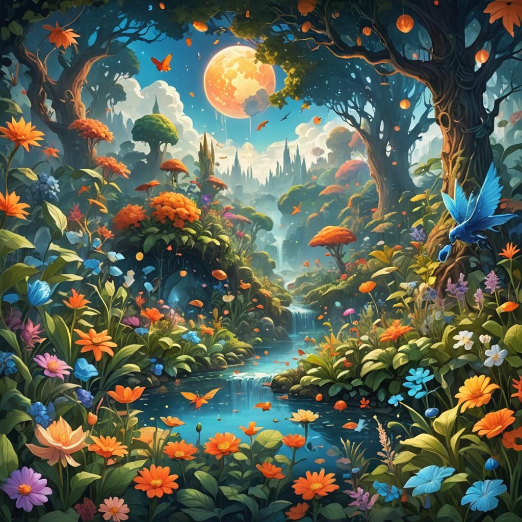 Floating Garden of Earth's Last Seeds