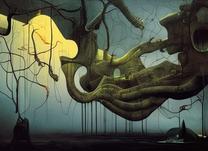 Existential Crisis: Ominous Digital Art