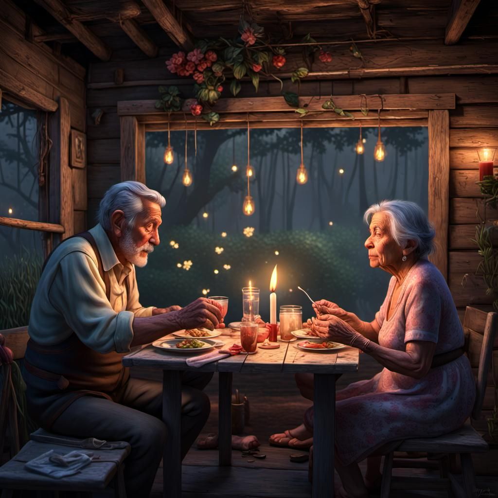 Romantic Candlelit Dinner on the Bayou