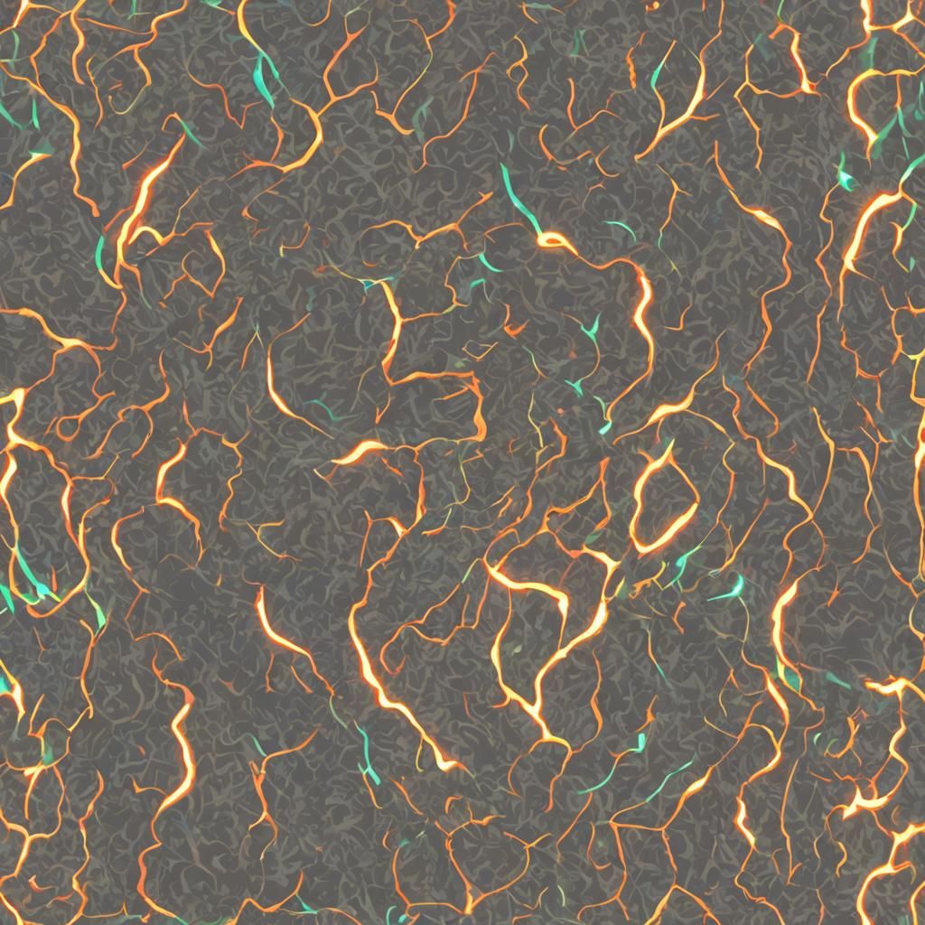 Glowing Loin Generated by AI