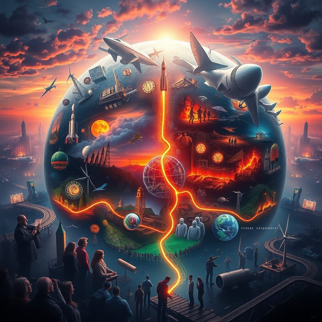 A Hyper-Realistic Tapestry of Global Events: Hope and Transf...