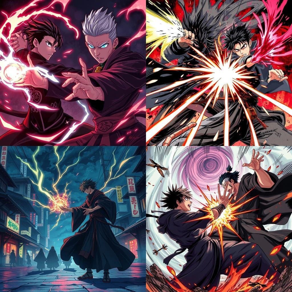 Gojo and Toji Engage in Epic Jujutsu Kaisen Battle