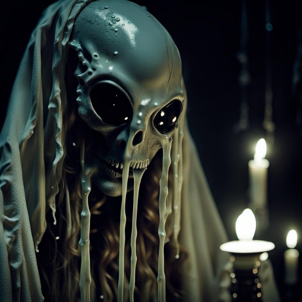 Alien Tears Dripping in Moonlight: Vintage Necromancy