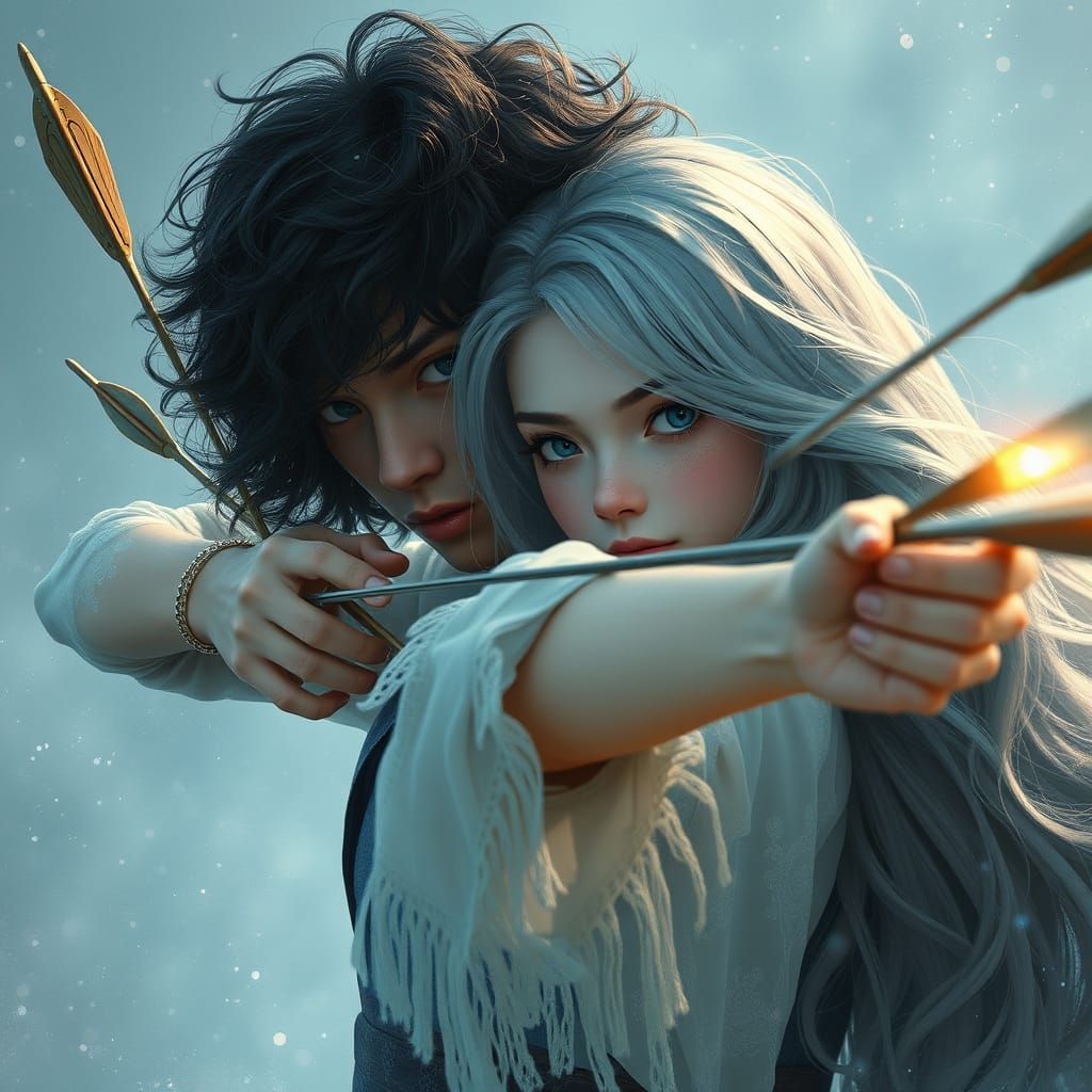 Pae distracting Kai as they shoot